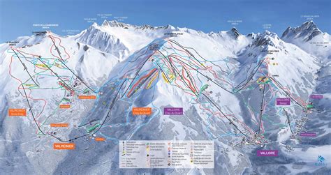 valloire piste map.